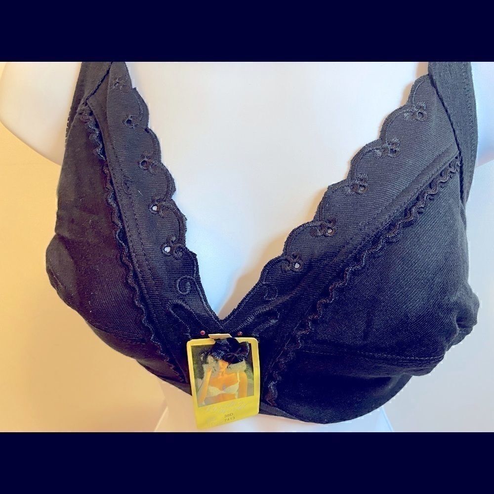 Lynda’s world fashion sexy embroidery florBra 38D